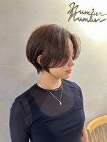 ナンバー 六本松(Number)&nbsp;大人可愛い20代30代40代丸みショートボブ/ハンサムショート