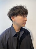 くしゃっとパーマ