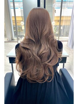 ランズ(LANDS) アッシュベージュカラー 【韓国ヘア 大阪 梅田】