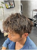 ツイストピンパーマ