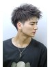 【男性人気NO，1】カット+炭酸シャンプー+眉カット　￥3850