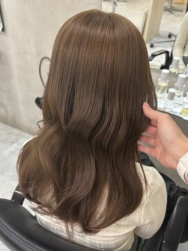 スミス 上野(smith) オリーブベージュ/髪質改善/イルミナカラー