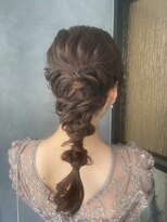 ネオリーブ ジューク 日吉店(Neolive JuQ)&nbsp;結婚式&ウエディングパーティー用韓国ヘアアレンジ　日吉