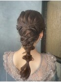 結婚式&ウエディングパーティー用韓国ヘアアレンジ 日吉