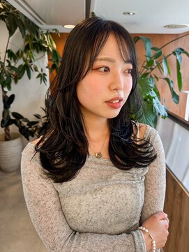 アテナ(ATENA) ダークブラウン×レイヤーカット【中嶋翔也】