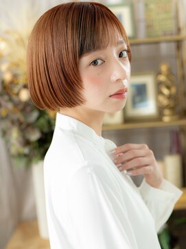 カバーヘア ブリス 志木南口駅前店(COVER HAIR bliss) フェイスフレーミング前下がり小顔ミニボブc7志木10代20代30代