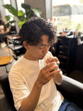 メルシー(merci) 【6月のベストスタイル】前下がりツイストパーマ
