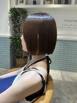 ロンド シャルム 吉祥寺(Lond charme) ミニウルフレイヤーカット顔周り前髪韓国ショートボブ