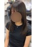 レディースカット＋METEOトリートメント￥3500