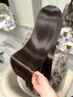 【当店人気No.1】カット＋“最高級髪質改善”ケアカラー＋髪質改善TR　