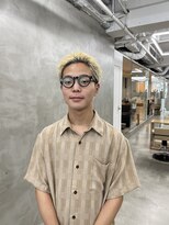 ソーコ 渋谷(SOCO) メンズカットメンズショートスパイキーショートピンパーマ渋谷