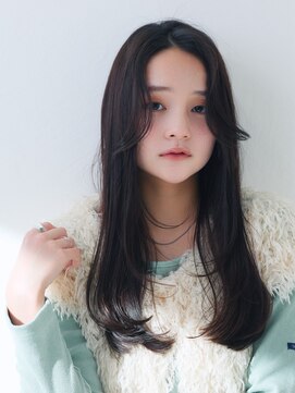 エトル バイ コムマティス 恵比寿駅前店(etre by comme Matisse) 小顔カット×透明感カラー[恵比寿駅/髪質改善/オリーブグレー]