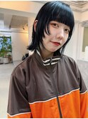 地下風フェイスレイヤーボブ