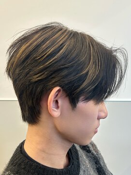 センターパート　【町田のメンズカット】