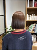 ◎ツヤ重視の切りっぱなしボブ◎