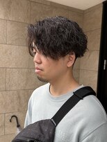 髪屋 紬&nbsp;メンズ/メンズパーマ/メンズカット/ツイストスパイラルパーマ