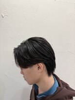 エクシア 心斎橋(EXCIA)&nbsp;曲がる縮毛矯正×センターパートウルフ