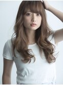 ミルクティーブロンド/デジタルパーマ/ダークブルー[池袋]
