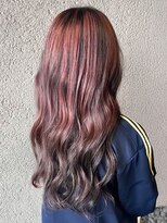 サラジュ 仁川店(SARAJU) 【ブリーチ特化】今田担当 ブリーチデザイン×ハイライトピンク