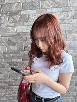 タグ(Tag) ブリーチなしwcolor × orangebrown