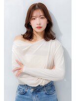キーコ シー(Keyco.C)&nbsp;前髪シースルー、くびれレイヤースタイル