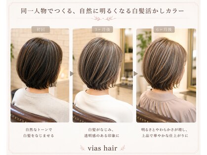 ヴィアスヘアー(vias hair)の写真
