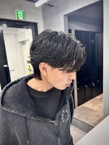 アクロ 中町店(ACRO) センターパート/毛流れパーマ/ニュアンスパーマ/フェザーパー