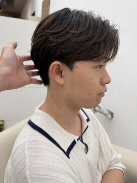 コキュウ(co-kyu) センターパート メンズスタイル