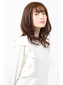 アース 海老名店(HAIR&MAKE EARTH) 艶めくスト×カールスタイル【EARTH海老名店】