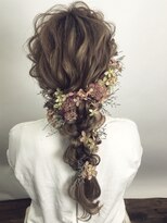 セットサロン ラビッシュポー(Setsalon RabichePow)&nbsp;【ラビッシュポー】編みおろし【フラワーアレンジ】