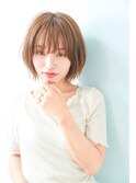 （noah parfait銀座）グレージュ似合わせカットエアリーショート