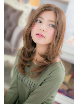 ミック 日暮里店(miq) 無造作ウェーブのラフガーリーstyle a