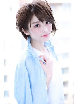 シーラス バイクラウドゼロ(Cirrus by Cloud zero) 大人可愛いナチュラル小顔ショートボブ【Cirrus by Cloud zero】