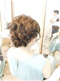 ミディアムアップアレンジ【ヘアアレンジ　立川/立川南/八王子】