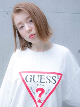 ルティア 池袋(Lutia) 簡単外ハネボブスタイル