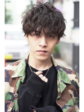 ジョエミバイアンアミ(joemi by Un ami) （joemi 新宿）スパイラルパーマ韓国マッシュ無造作パーマ 近江