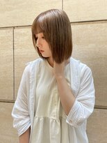 ☆スタイル☆　LIBERTEショート×ミルクティーベージュ