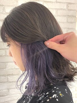 ロンド ルージュ 銀座店(Lond rouge) Lond rouge【インナーカラー】ラベンダー