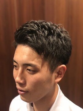 ヒロギンザ 田町店(HIRO GINZA) ツーブロック　ビジネススタイル