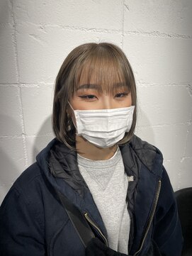 シェル 吉祥寺(shell) ナチュラルボブ/インナーカラー/ 20代30代大人可愛い