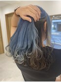 似合わせカットくびれヘアデザインカラーツートンカラー