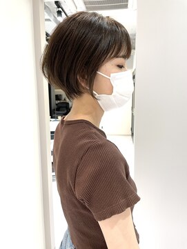 ハッチ(HACCH) 前髪あり大人ショートボブ20代30代40代　HACCH
