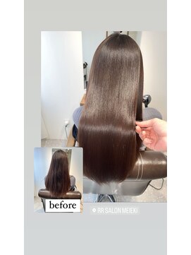 アールサロン 名駅(Rr SALON) 髪質改善トリートメントでツヤツヤ【名駅伏見髪質改善】