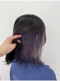 インナーカラー×パープルカラー【CIEL×maki】