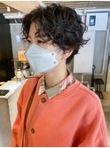 ショートパーマ_チョコレートプリカール大人ガーリー_ba420441