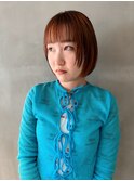 ミニボブ/ショート/ショートヘア/前下がりボブ/ぱつっとボブ