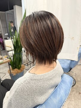 ルーナヘアー(LUNA hair) 『京都 山科 ルーナ』シャドールーツ ブリーチ無し 白髪染め