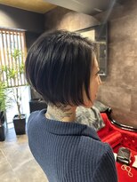 天翔&nbsp;天翔/ショート/前下がりショート/前髪なしショート/カット