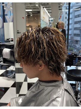 オーシャントーキョー(OCEAN TOKYO) メンズハイライトツイスパセンターパート