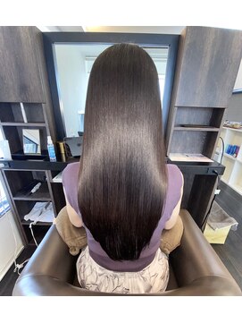アールサロンプラスキャスパ 自由が丘(Rrsalon+CASPA) 《髪質改善》R.HASエクソソーム水素トリートメント＋カラー